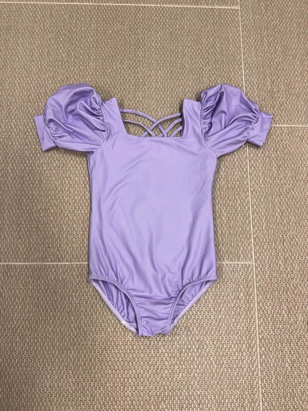 Cheeky Plum Puff Sleeve Leotard Bundle, 5t. Great condition.